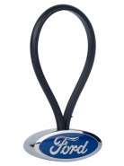 Брелок Ford мягкий с металлической эмблемой