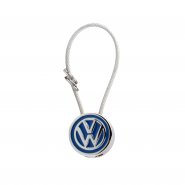 Брелок Volkswagen мягкий с металлической эмблемой