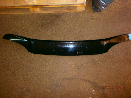 Спойлер капота CHEVROLET Lanos (кузов 2005г.) ABS еврокрепеж (AZARD) "витринный образец"