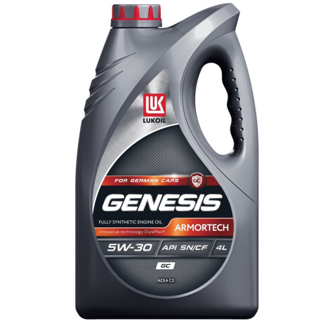 Масло моторное Лукойл Genesis Armortech GC 5W30 синтетика (4 л)