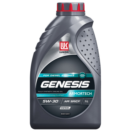 Масло моторное Лукойл Genesis Armortech DIESEL 5W30 синтетика (4 л)