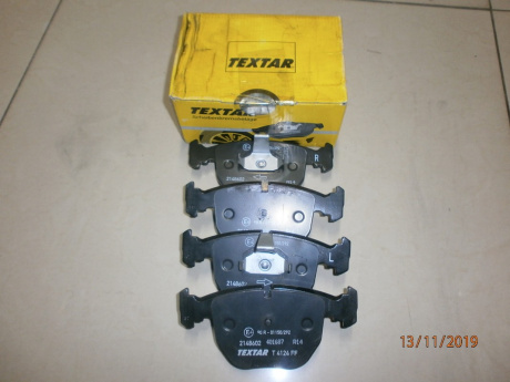 Колодка тормозная BMW E38/39/X5 (Textar) 2148602 передняя комплект "незначительное повреждение упаковки"