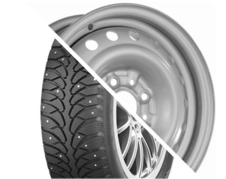 Колесо в сборе ВАЗ-2103 R13 175/70 TUNGA Nordway 2 серебристый диск правое
