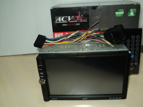 Автомагнитола 2DIN. ACV AVS-7131 /USB/SD бездисковая магнитола "витринный образец"