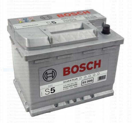 Аккумулятор BOSCH  63Ah/610 лев.+ /242x175x190/ "год выпуска 2018" 0092S50060-у4